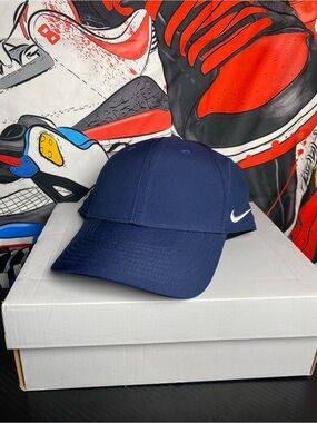 Nike Navy Performance Swoosh Cap